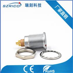 金屬B系列護(hù)套型推拉自鎖連接器